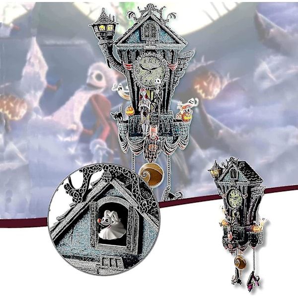 The Nightmare Before Christmas Cuckoo Clock, Tim Burtons The Nightmare