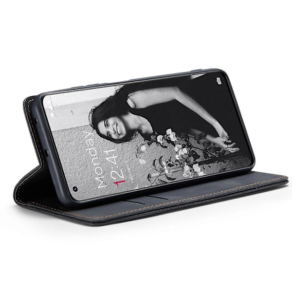CASEME 013 Serien Telefonskal för OnePlus 11 5G Magnetisk Flip PU Läderfodral Plånboksställ Skydd Multicolor Style E