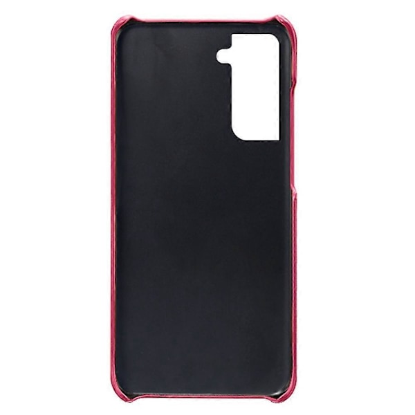 KSQ Velbeskyttet PU Læderbelagt Hård PC-etui med Design med Dobbelte Kortpladser til Samsung Galaxy Multicolor Style H