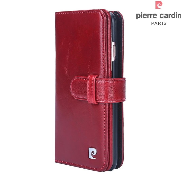 Pierre Cardin äkta cover med flera kortplatser för plånbok för Iphone 7/8/se  (2020)/se (2022) - Röd Red 13da | Red | Fyndiq