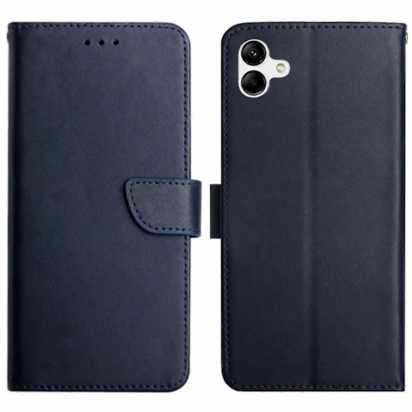 För Samsung Galaxy A05 4G Skal Slim-Fit TPU+Äkta Läder Mobiltelefonfodral Multicolor Style B
