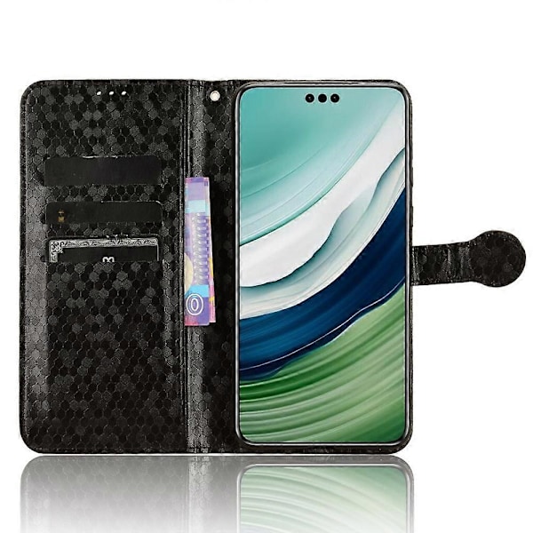 Til Huawei Mate 60 Etui PU Læder Støtteben Imprægneret Tegnebog Mobiltelefon Cover Multicolor Style E