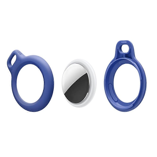 Apple AirTag PC Suojakuorelle Bluetooth-paikannin, pudotussuojattu kotelo avaimenperällä Multicolor Style D
