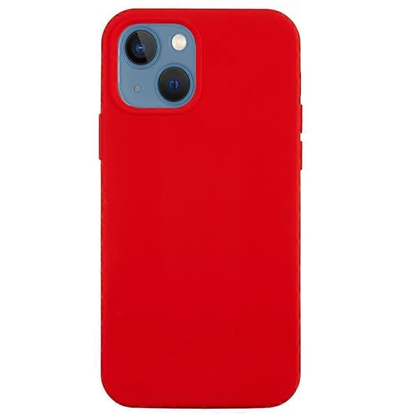 Flydende silikone anti-drop telefoncover med blødt for til iPhone 15 Plus Multicolor Style E