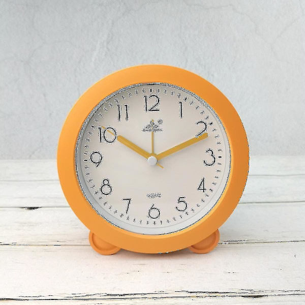 12,7 cm Simpel Studerende Sød C Seng Lydløs Sengelampe S Alarm C (Rund Gul)