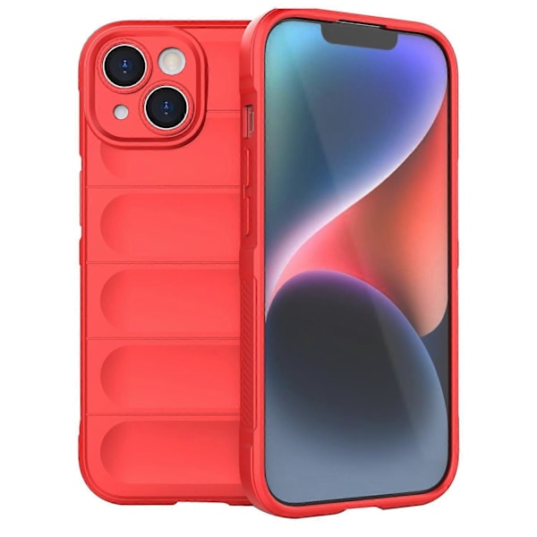Mjukt TPU-mobilskal för iPhone 15, Stöttåligt och robust baksideskydd Multicolor Style C