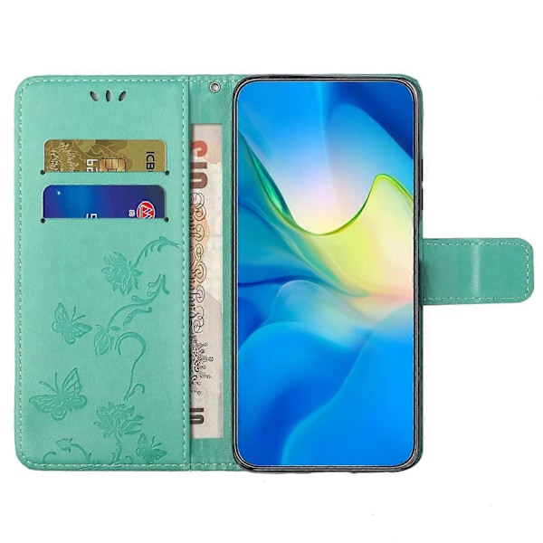 Til Samsung Galaxy A05 4G Etui Præget PU Læder Wallet Foldbart Stativ Telefon Cover Multicolor Style B