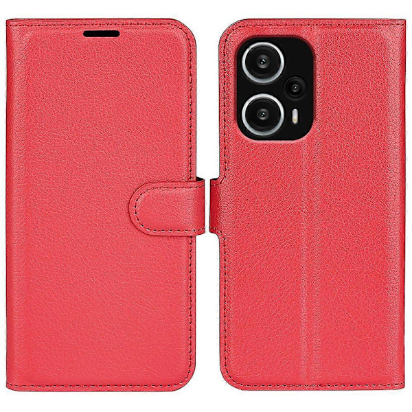Suojakotelo Xiaomi Redmi Note 12 Turbo/Poco F5 5G PU-nahkalompakko puhelinkotelo Multicolor Style D