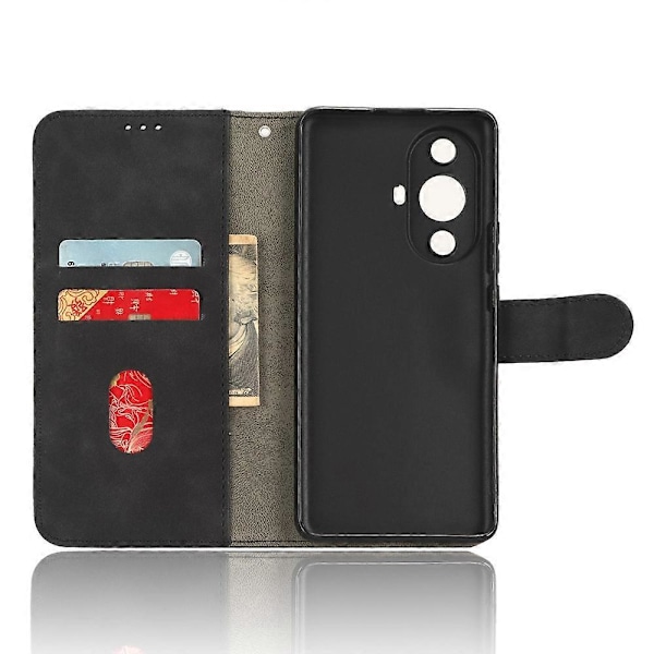 Huawei nova 11 Pro/nova 11 Ultra -puhelimelle suunniteltu nahkajäljitelmäinen suojakotelo, lompakko ja jalusta Multicolor Style A