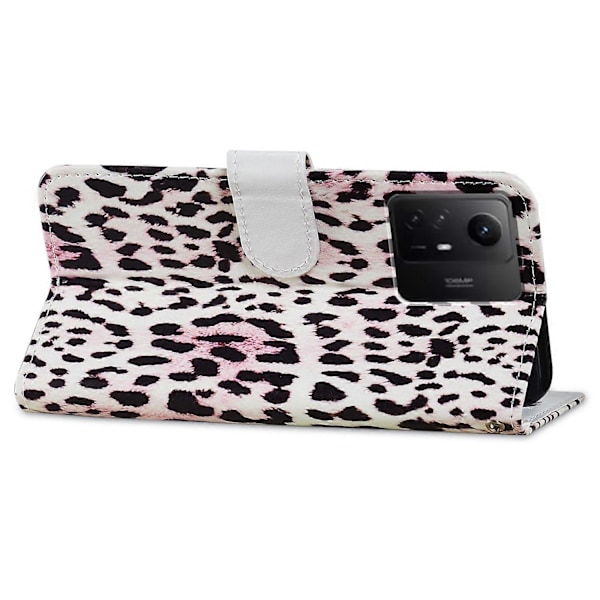 PU Læder Wallet Cover med Mønsterprint og Flip Stand til Xiaomi Redmi Note 12S 4G Multicolor Style O