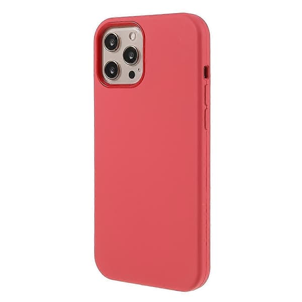 Blød Solid Silikone Beskyttelsescover til Hele Telefonen til iPhone 12 Pro Max 6.7 tommer Multicolor Style G