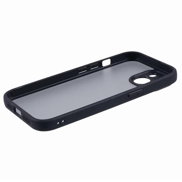 Mat iPhone 15 Cover 2-i-1 TPU+PC Telefon Shell