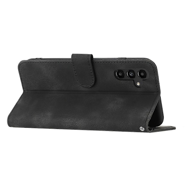 YX003 Plånboksfodral i PU-läder med Ställ för Samsung Galaxy A54 5G, Präglat Mönster Multicolor Style D