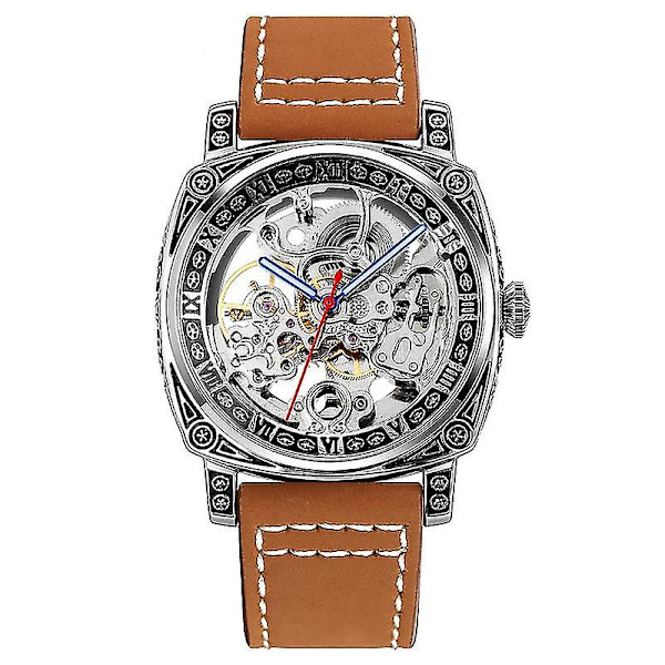 Skmei 9271 Vattentät mekanisk watch Brown