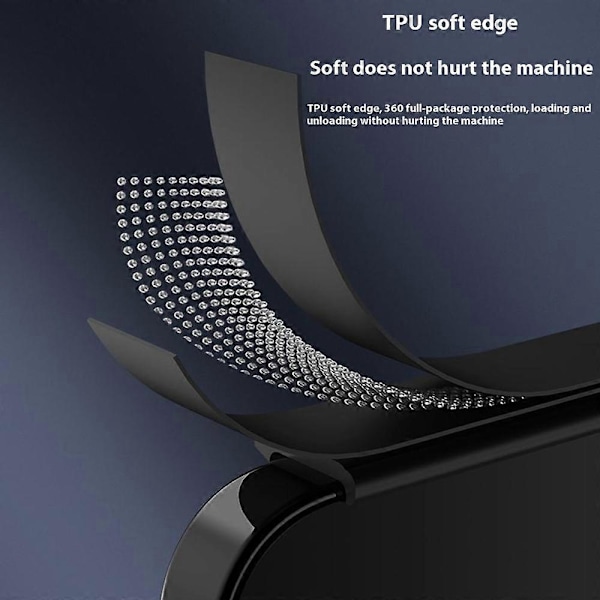 Skal för Huawei Pura 70 Ultra med linsskydd i glas, stativ, TPU+PC baksida - Multicolor Black