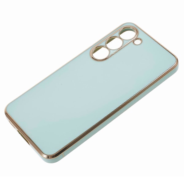 Stöttåligt TPU-telefonfodral för Samsung Galaxy S22 5G Elektroplätering 6D Glansigt Telefonskal Multicolor Style C
