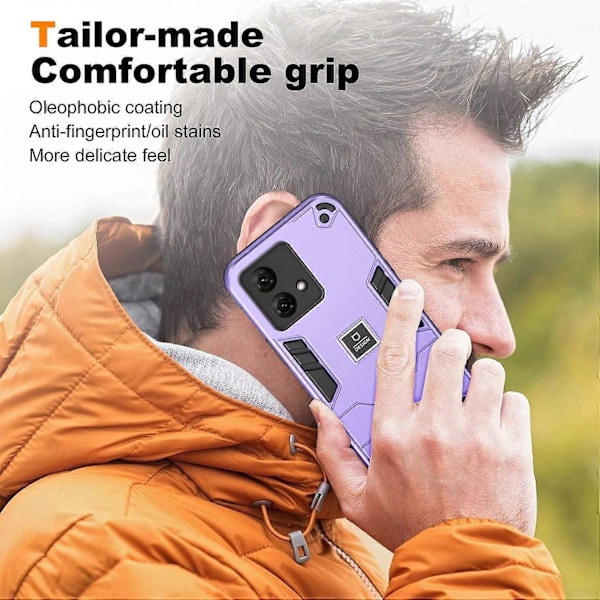 Motorola Moto G84 5G puhelinkotelo TPU+PC iskunkestävä kestävä suojus Multicolor Style C