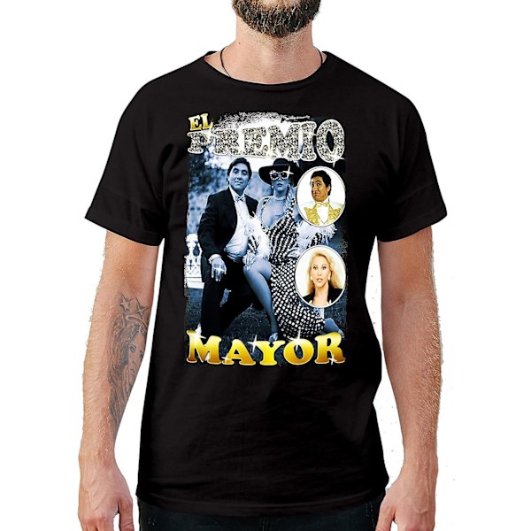 Latin Novelas Vintage -tyyliset El Premio Mayor -t-paidat XXL