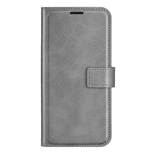 Til Samsung Galaxy S25 Ultra Stand Case Anti-Scratch Kalvetekstur Læder Telefon Cover Multicolor Style D