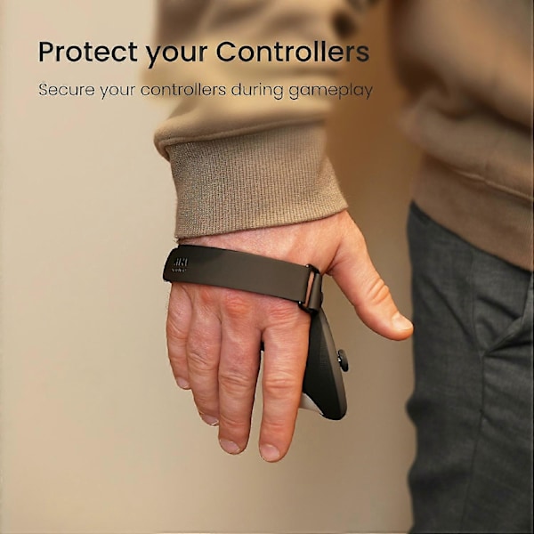 KIWI DESIGN Q1 PRO-2.2U Skyddsfodral för Meta Quest 3/3S Controller Grip Silikonskydd med Justerbar