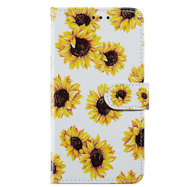 Samsung Galaxy A15 5G Kotelo Lompakko PU Nahka Kuvio Printti Puhelinkuori Multicolor Style N