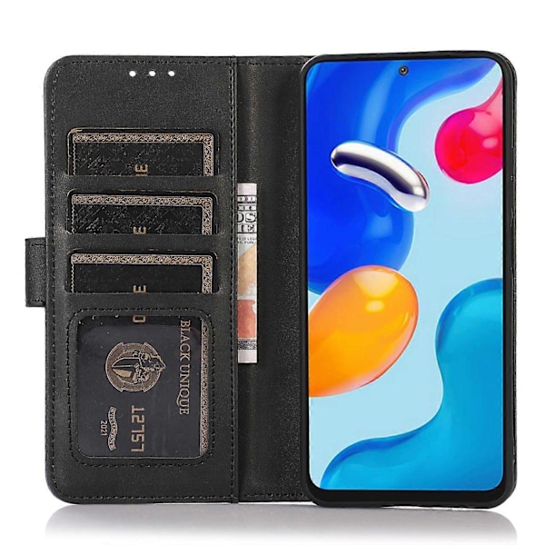 För Samsung Galaxy A15 4G Fodral Kohud Textur Läder Mobiltelefon Ställ Skydd Multicolor Style A