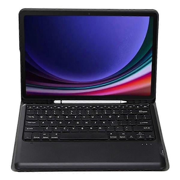 Tyyppi G A810B Samsung Galaxy Tab S10+/S9 FE+/S9+ 12.4\" X610/X616 irrotettava Bluetooth-näppäimistö Multicolor Style A