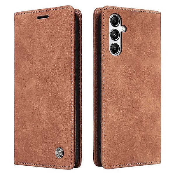 006-serien Fodral för Samsung Galaxy A14 5G/A14 4G Läderplånbok med sugproppsstängning Multicolor Style A