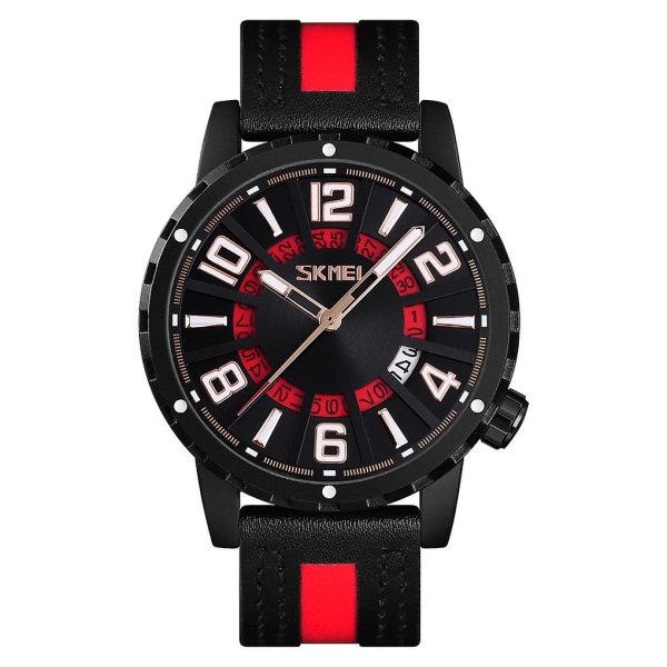 Skmei 9202 Business Casual Watch Red