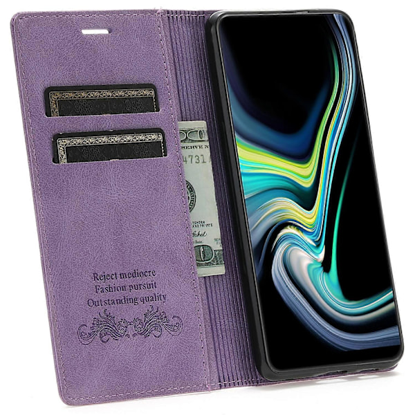 Itsestään imeytyvä magneettinen PU-nahkakotelo lompakkotelineellä Samsung Galaxy A53 5G:lle Multicolor Style B