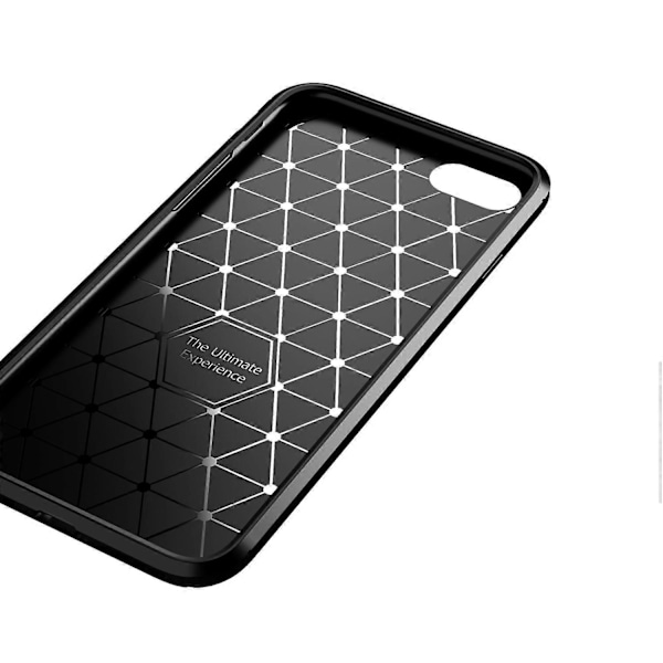 Kolfiber TPU Mjukt Mobilskal för iPhone SE (2020)/SE (2022)/8/7