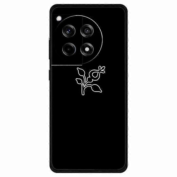 Støtsikkert deksel med lineært mønster for OnePlus Ace 3 5G/12R 5G, TPU-telefondeksel Multicolor Style D
