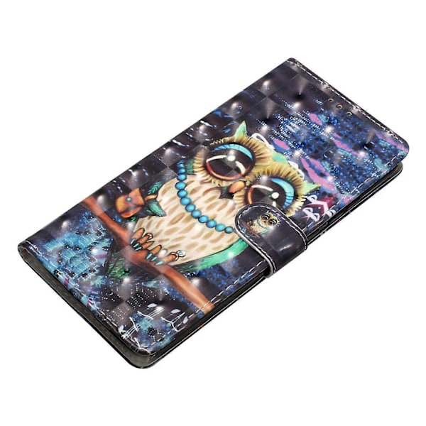Til Samsung Galaxy S23 FE Etui Wallet PU Læder 3D Mønster Print Telefon Cover Multicolor Style F