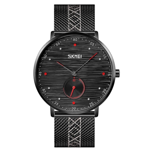 Skmei 9218 Men Horisontell D Urtavla Quartz Watch Red