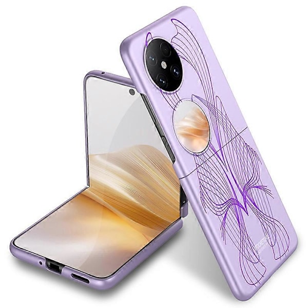 GKK Stöttåligt Skal för Huawei Pocket 2 Konsttryck Slim Hårt PC Telefonskal Multicolor Style C