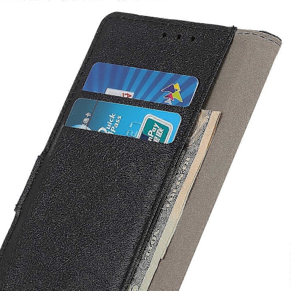 PU-læder etui med stativ og pung til Motorola Moto G75 5G Multicolor Style D