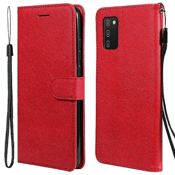 KT Leather Series-2 Pudotuskestävä Yksivärinen PU-nahkainen Puhelinkotelo Lompakolla Samsungille Multicolor Style C