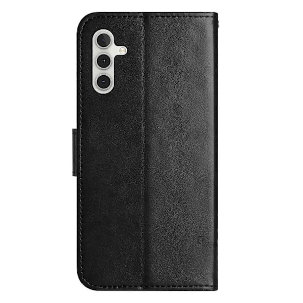 Til Samsung Galaxy A26 5G Etui Wallet Stand Præget Sommerfugl Blomst PU Læder Telefon Cover Multicolor Style E