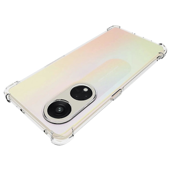 Mjukt TPU Genomskinligt Skal för Oppo Reno8 T 5G/A1 Pro 5G Halkfritt Skyddande Mobilskal