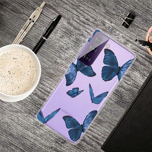 Mönstertryckt TPU-skal för Samsung Galaxy S21 FE