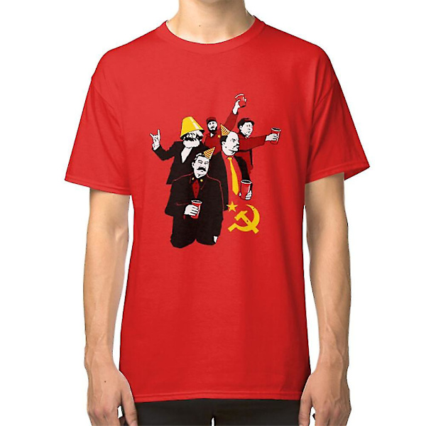 Kommunistinen puolue (variantti) T-paita red M