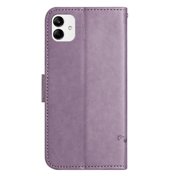 Til Samsung Galaxy A05 4G Etui Præget PU Læder Wallet Foldbart Stativ Telefon Cover Multicolor Style C