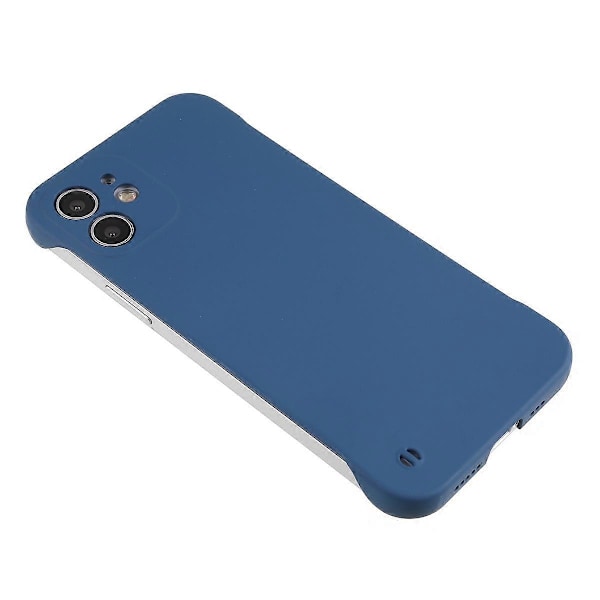 Til iPhone 12 mini 5,4 tommer Ramløs Halv Cover Beskyttende Hud-berørings Hard PC Mobiltelefon Cover Multicolor Style E