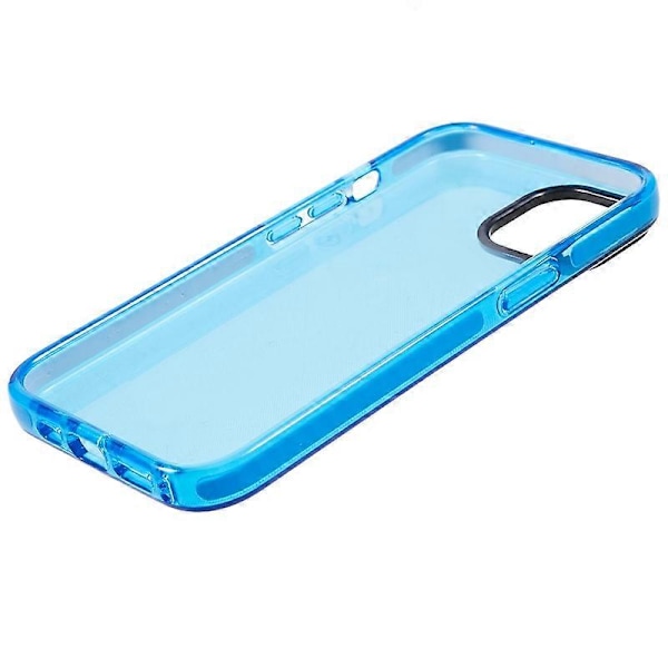 PC+TPU-skal för iPhone 13 6,1 tum, falltåligt, genomskinligt mobiltelefon baksidesskydd Multicolor Style C
