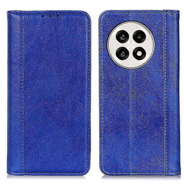 Stand Case til OnePlus 13R 5G/Ace 5 5G/5 Pro 5G Split Læder Litchi Tekstur Wallet Telefon Cover