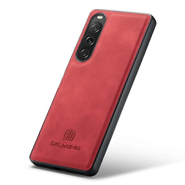 Sony Xperia 10 V -kotelo, matkapuhelin PU-nahka+PC+TPU-suojus Multicolor Style E