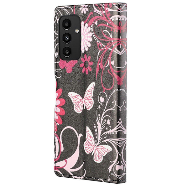 Til Samsung Galaxy A13 4G Mønsterprint Foldbart Stativ PU Læder Telefon Cover Wallet Shell