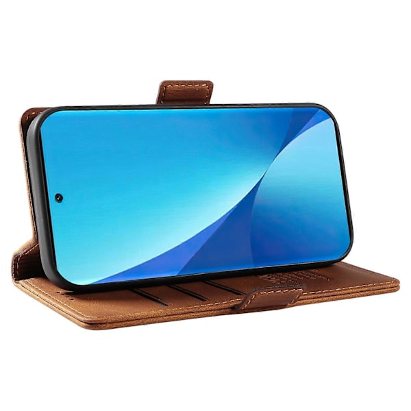 YIKATU YK-005 Xiaomi 12 Lite 5G -puhelimelle ihonmyötäinen PU-nahkainen suojakotelo jalustalla ja lompakolla Multicolor Style C