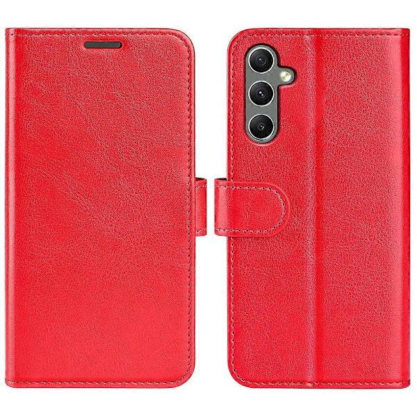 Samsung Galaxy A24 4G (162,1 x 77,6 x 8,3 mm) PU-nahkainen lompakkokotelo, jossa on taitettava jalusta Multicolor Style C
