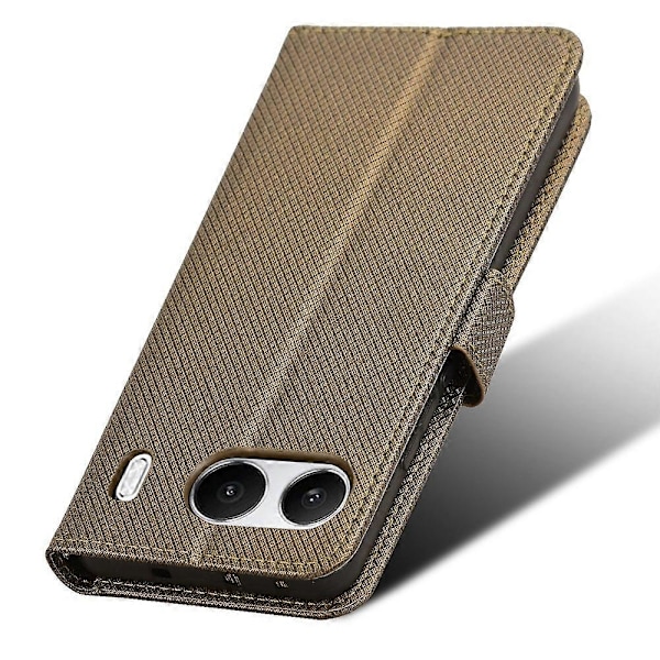 Til OnePlus Nord 4 5G Telefon Stand Case Diamant Tekstur PU Læder Cover Wallet Multicolor Style D